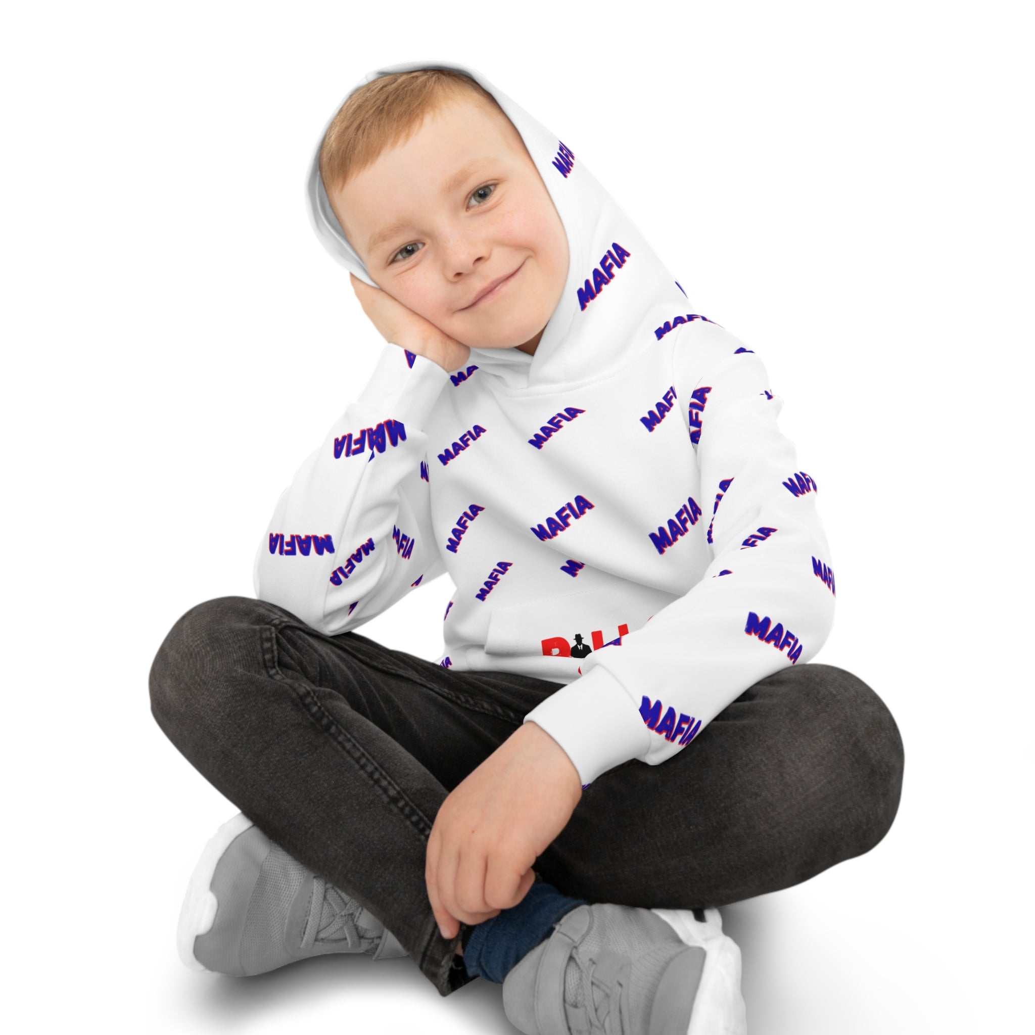 Bills Mafia Children's Hoodie - Fun Apparel for Young Fans, Sports Sweatshirt, Gift for Kids, Family Gatherings, Game Day